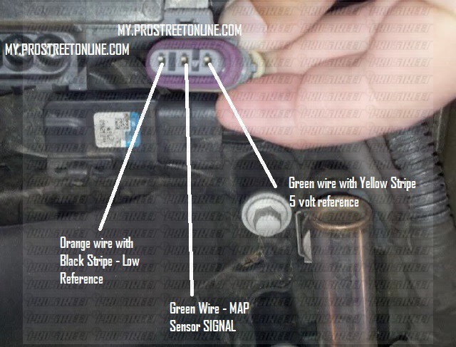 Map Sensor Wiring Diagram Schematic 