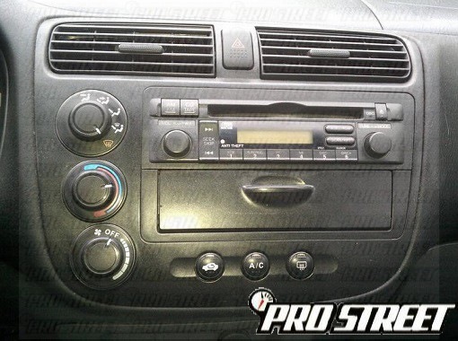 civic stereo