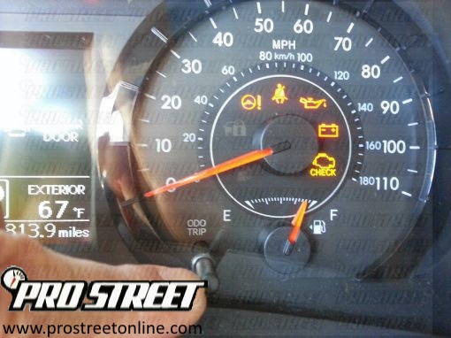 How to reset service engine light on toyota sienna