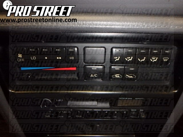 How To Toyota Camry Stereo Wiring Diagram - My Pro Street