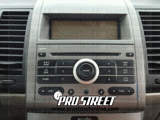 Nissan Sentra Car Stereo Wiring Diagram