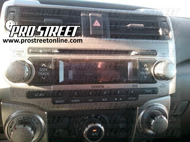 Toyota 4Runner Stereo Wiring Diagram - My Pro Street