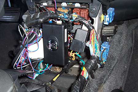 handbrake car alarm wiring