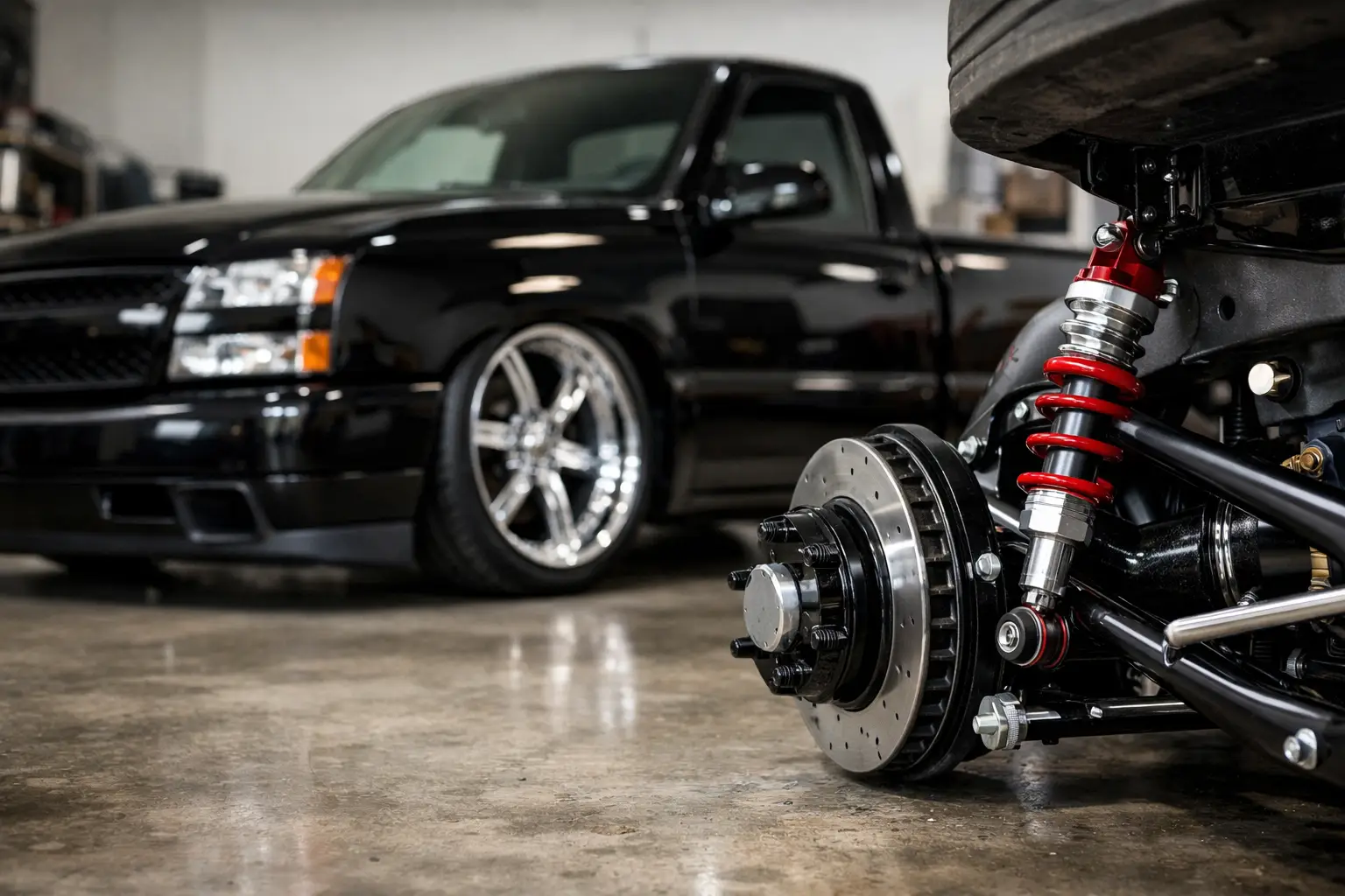 A Street Truck Suspension Build Example Done Right - My Pro Street
